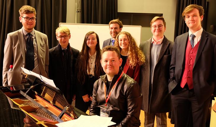 Renowned Composer Holds Choral Masterclass with Abbey Gate College Choir thumbnail image