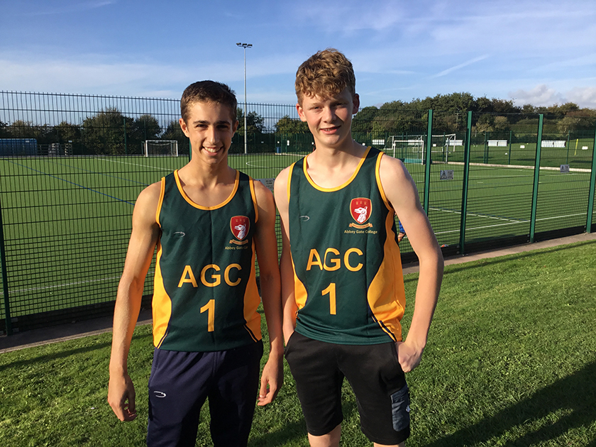 Abbey Gate College Boys Cross Country participants