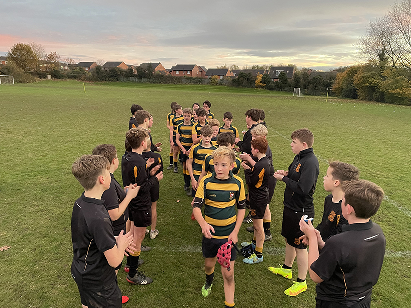 Abbey Gate College v Tarporley Y8 Rugby