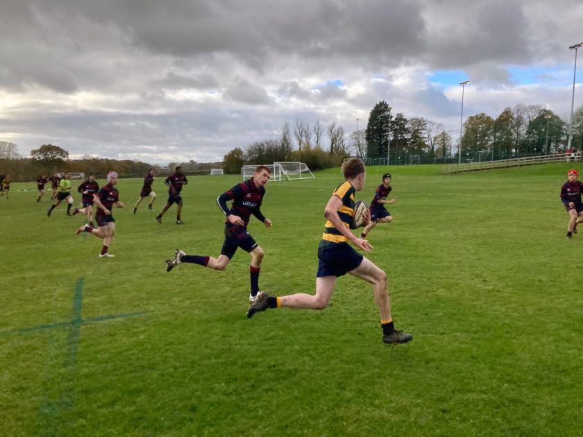 Abbey Gate College U16 Rugby Home to Scarisbrick Hall