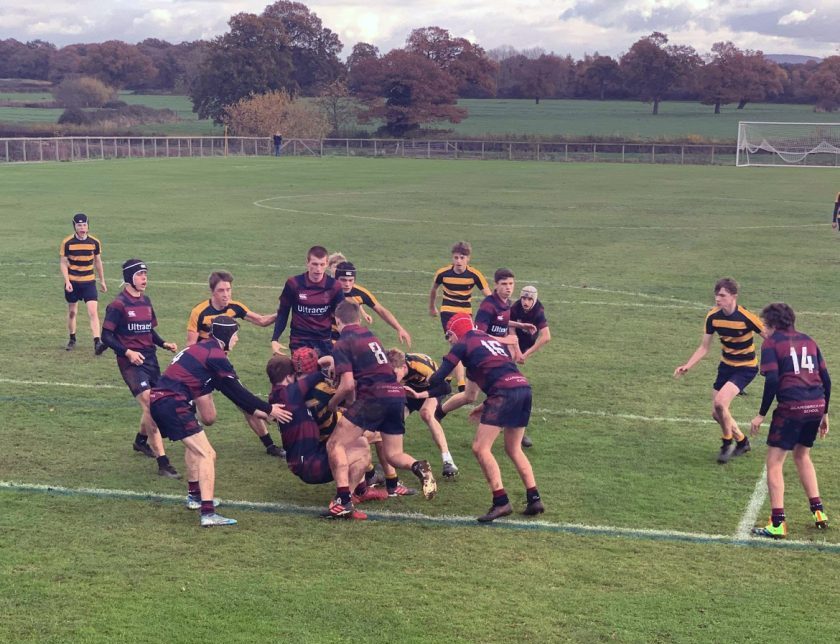 Abbey Gate College U16 Rugby Home to Scarisbrick Hall