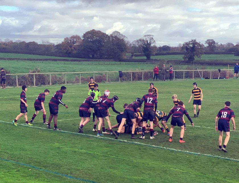 Abbey Gate College U16 Rugby Home to Scarisbrick Hall