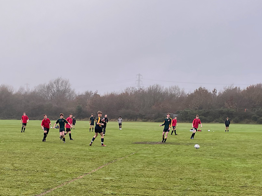 Abbey Gate College Yr 11 in ESFA Cup