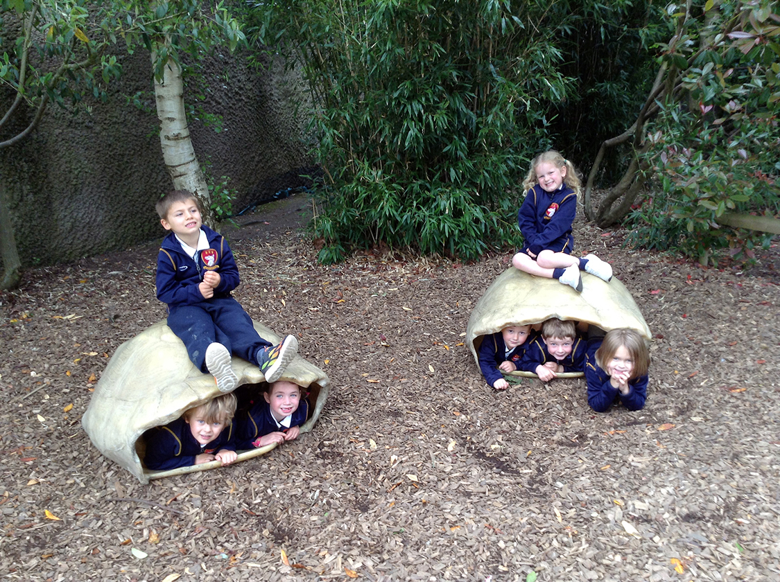 Children at Zoo