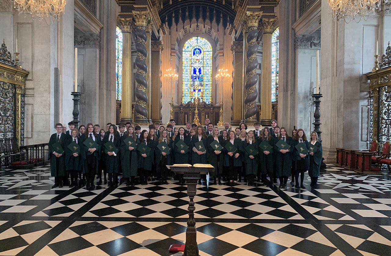 Abbey Gate College Chapel Choir Return to St Paul’s Cathedral, London thumbnail image