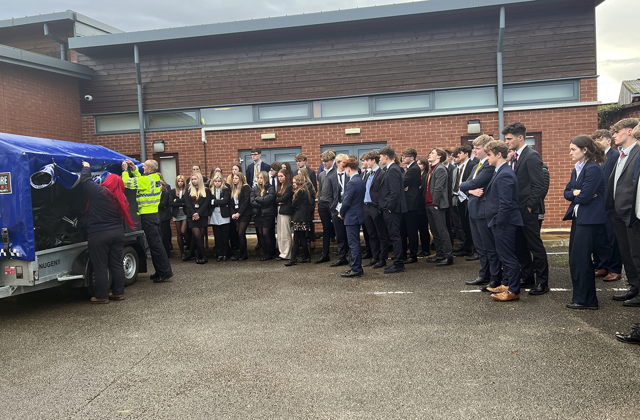 Cheshire Police ‘Think’ Campaign for Young Drivers Launched at Abbey Gate College thumbnail image