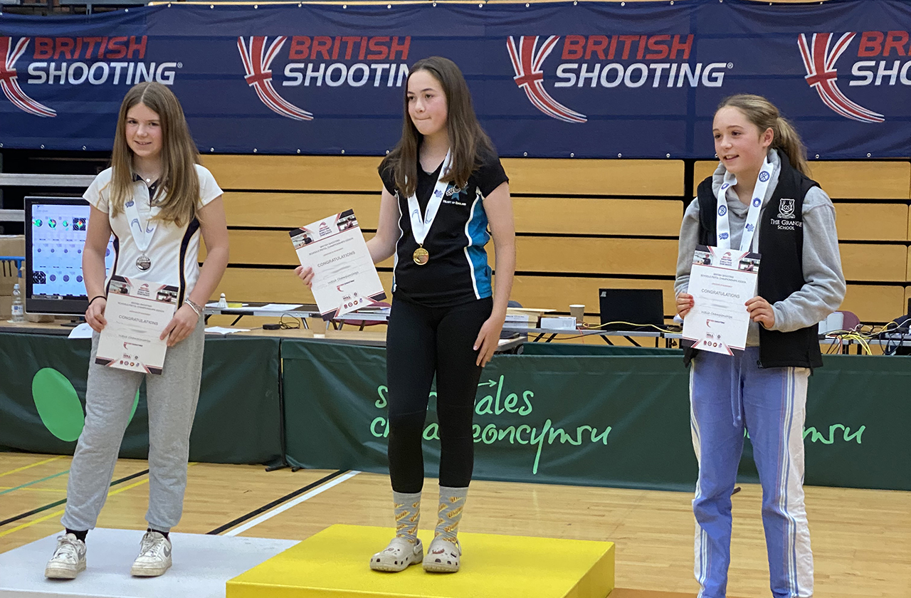 Annie Takes Silver at British Schools Pistol Championships thumbnail image