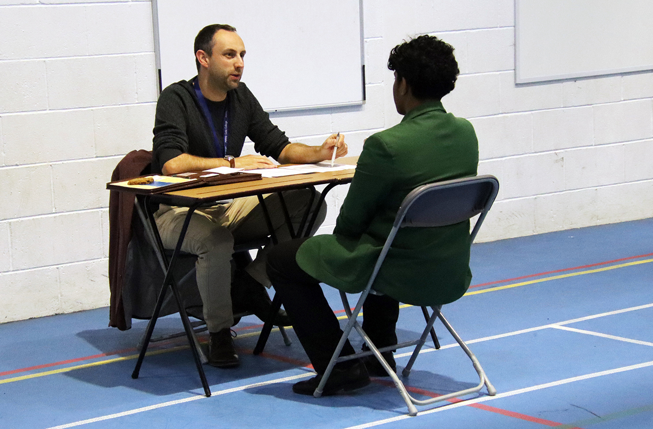 Preparing for life beyond the classroom: professional interview practice for Abbey Gate students thumbnail image