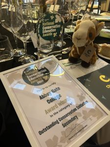 Abbey Gate College wins national conservation education award